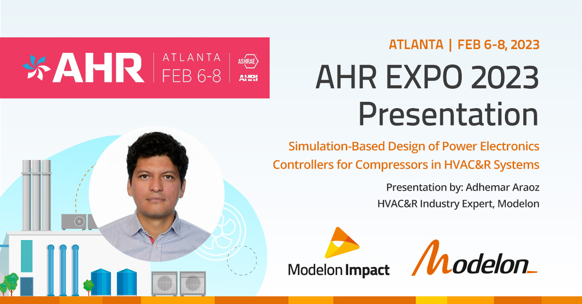 Modelon Attends AHR EXPO 2023